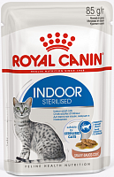Royal Canin Pouch Indoor Sterilised в соусе, 85 гр